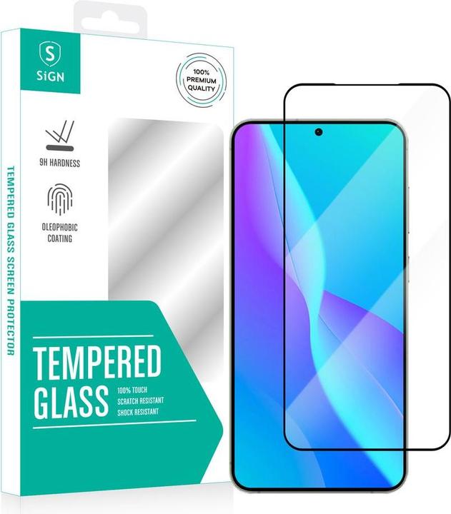 Actual product image SIGN Tempered Glass Ultrasonic (1 Piece, Samsung Galaxy S25)