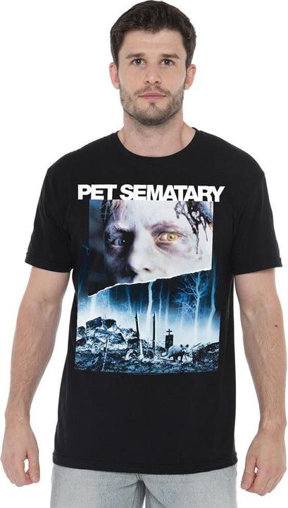 Actual product image Pet Sematary Mens Poster T-Shirt (S)
