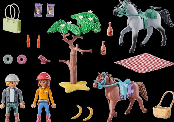 Immagine prodotto Playmobil Reitausflug an den Strand mit Amelia und Ben (71470, Cavalli Playmobil della cascata)