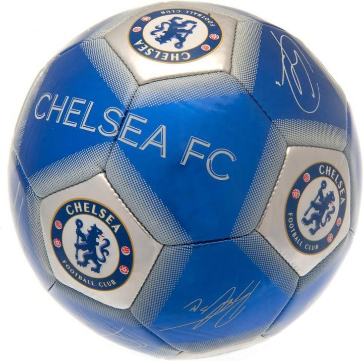 Actual product image Chelsea FC Football with signatures