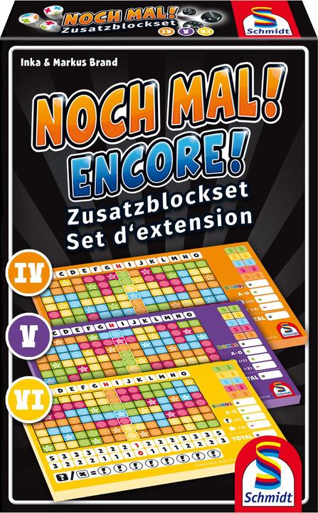 Produktbild Schmidt Spiele Noch Mal. Zusatzblockset (Deutsch)