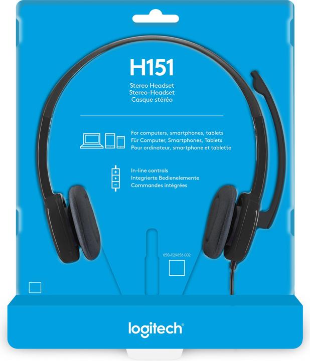 Actual product image Logitech H151 (Cable)
