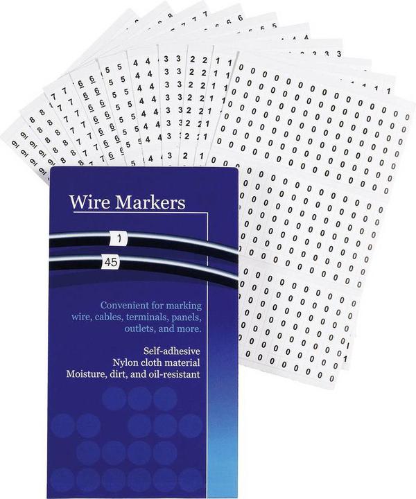 Actual product image Tru Components Single wire marking