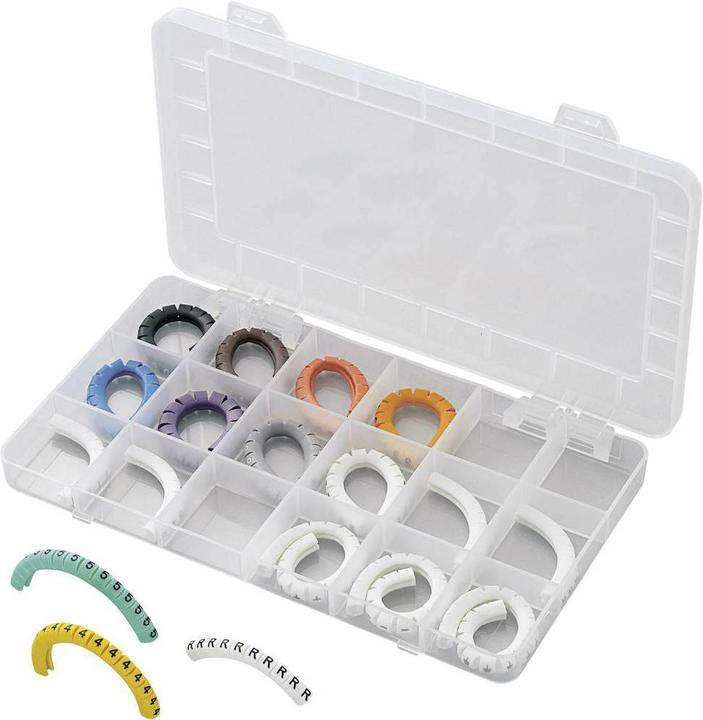 Produktbild Tru Components Kennzeichnungsclip Aufdruck