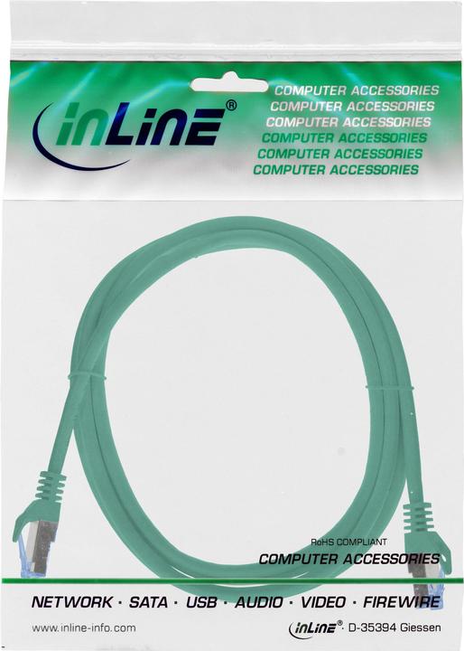 Actual product image InLine Patchkabel (S/FTP, CAT6a, 2 m)