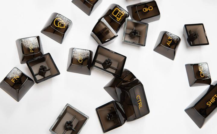 Actual product image Akko ASA Clear Printed Keycap