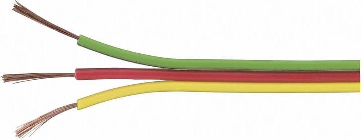 Actual product image Tru Components Stranded wire 3 x 0.14 mm² Yellow, Red