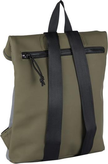 Image du produit New Rebels Bowie Rolltop Backpack Mini Refl. Part Olive