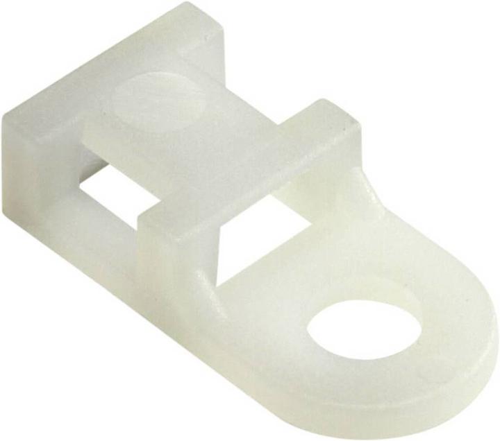 Produktbild Tru Components Befestigungssockel schraubbar (Befestigungsschlaufen, 19 mm, 100 Stk.)