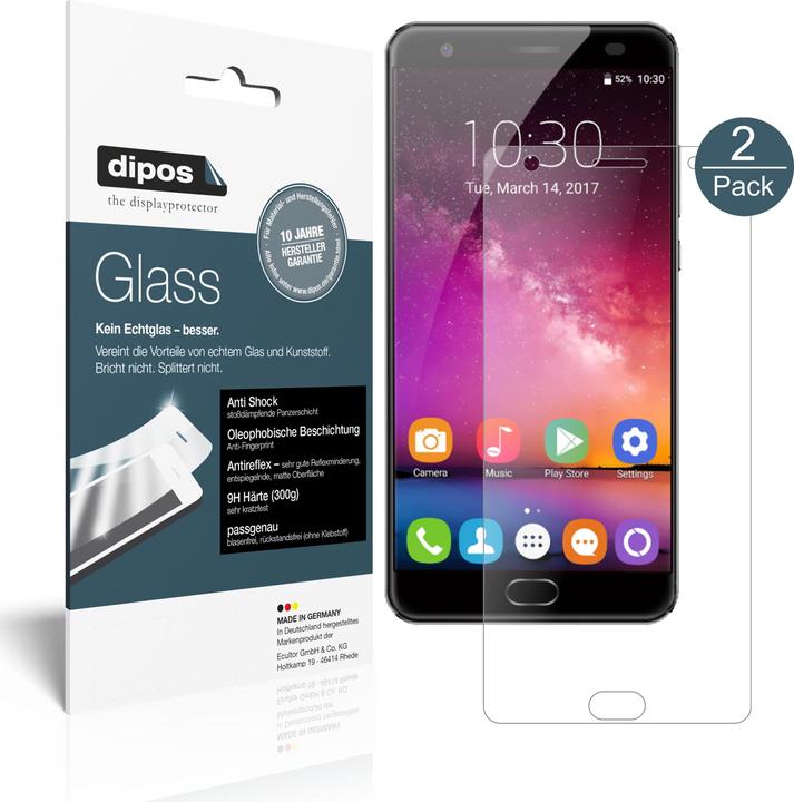Image du produit Dipos Film de Protection d’écran Anti-Shock (2 pièce(s), Oukitel K6000 Plus)
