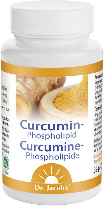 Produktbild Dr. Jacob's Curcumin-Phospholipid Kaps (60 Stück, Kapseln, 60 g)