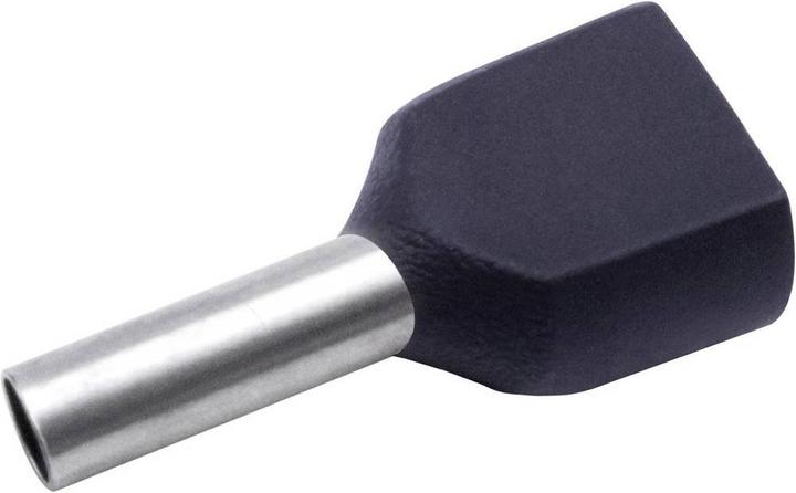 Produktbild Tru Components Aderendhülsen-Sortiment, Duo - 2 x 1.5 mmÂ² x 8 mm, 100 tlg