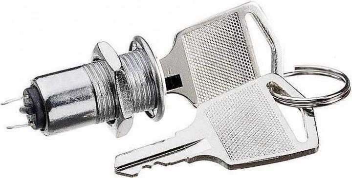 Actual product image Tru Components Mini key switch 30 V 1 A