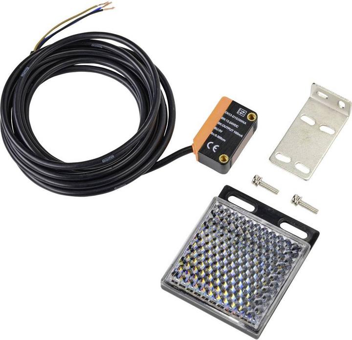 Actual product image Tru Components Retro-reflective photoelectric sensor light switching 12 - 24 V