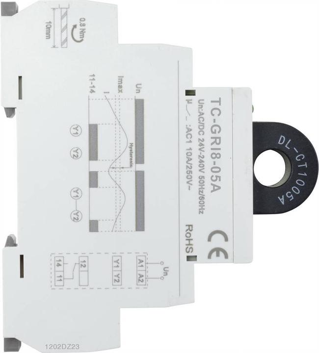 Image du produit Tru Components Relais de surveillance du courant GRI8-05A Courant