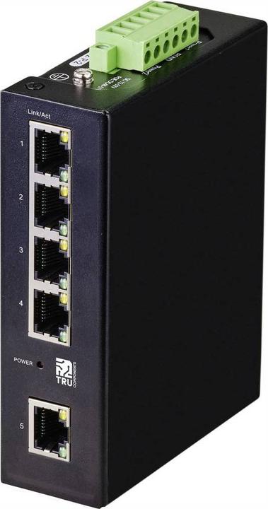 Tru Components Industrial Ethernet switch, 5 ports 1000Base-T (5 Ports)