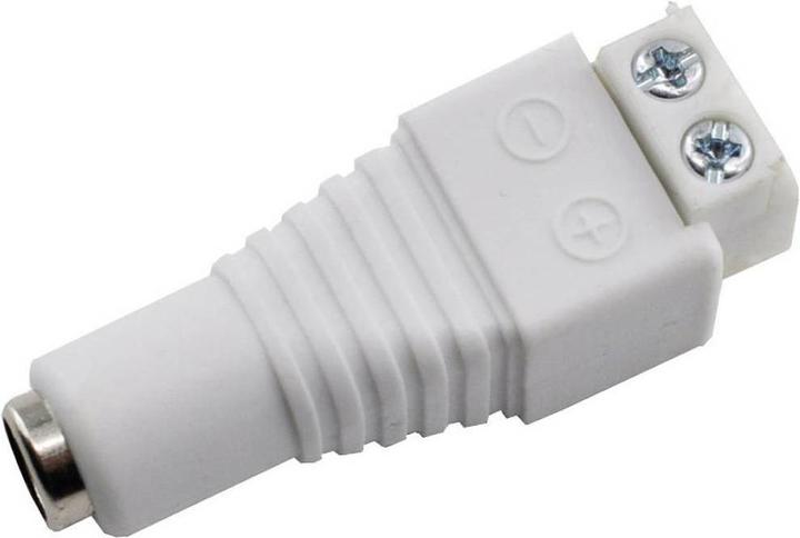 Productafbeelding Tru Components DC14-F-WT Laagspanningsconnector Socket, recht 5,5 mm 2,1 mm 1 st.