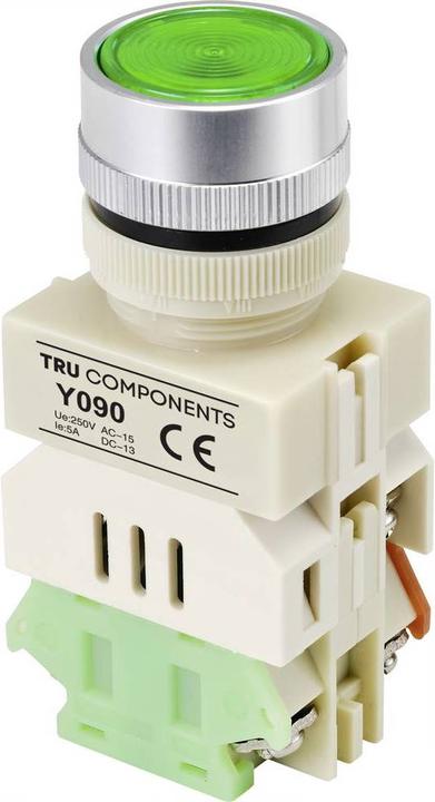 Produktbild Tru Components Drucktaster beleuchtet 22 mm