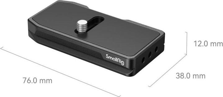 Image du produit SmallRig MD4150 Quick Release Mount Plate for AirTag (Adaptateur pour pied)