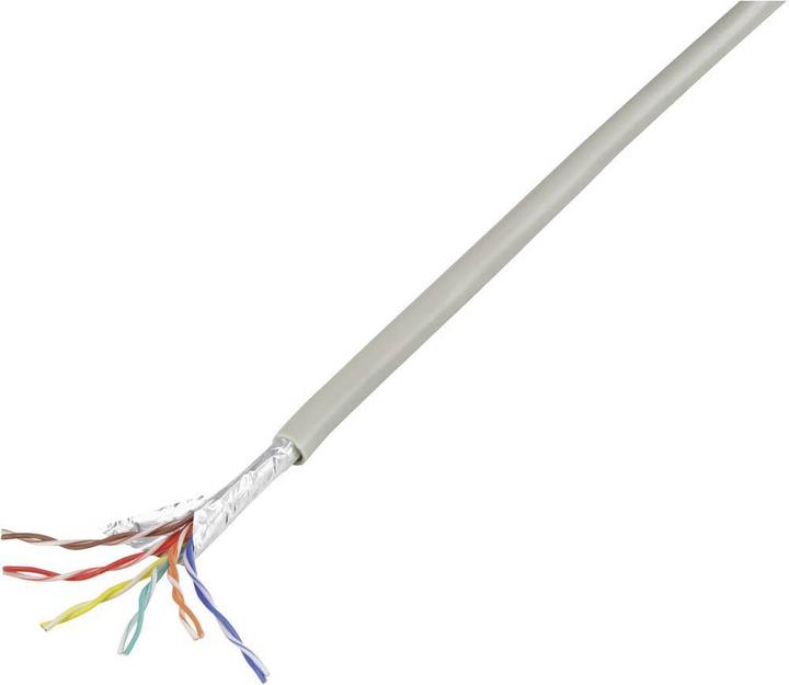 Productafbeelding Tru Components 1568142 Telefoonkabel J-Y(ST)Y 6 x 2 x 0,60 mm Grijs 25 m