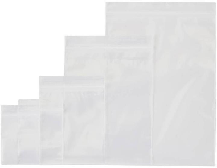 Immagine prodotto Tru Components Sacchetto con chiusura a pressione senza strisce di etichettatura Polietilene trasparente (500 Pezzo/i)