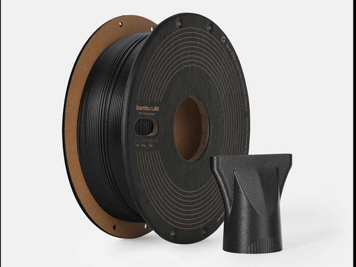 Bambu Lab Filament PPA CF black 0.75kg (750 g, Nero)