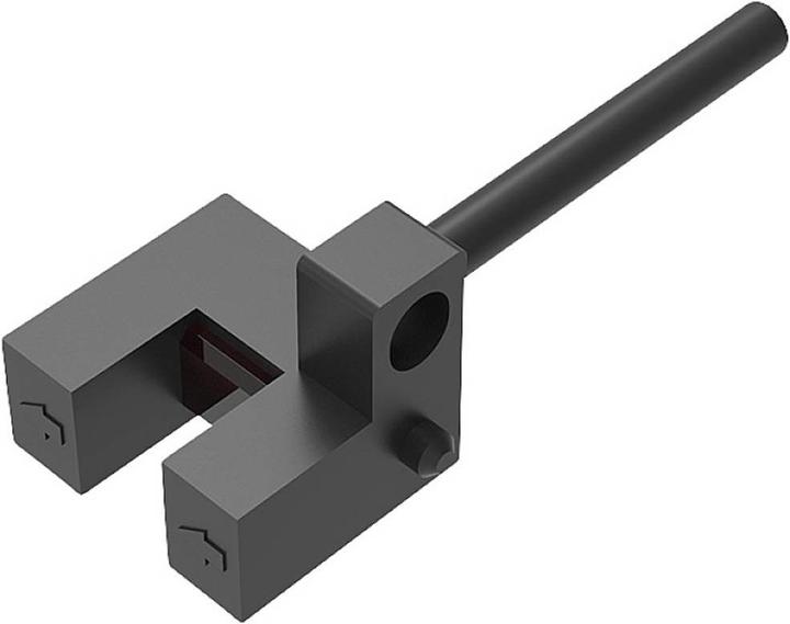 Immagine prodotto Tru Components Micro sensore fotoelettrico a forma di F 5-24V/DC 5mm LED IR 940nm NPN 2m