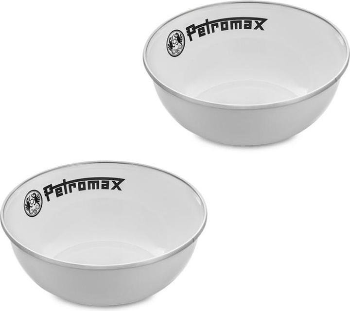 Actual product image Petromax Emaille Schalen weiss