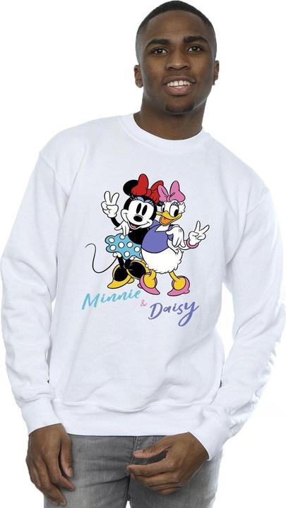 Actual product image Disney Mens Minnie Mouse And Daisy Sweatshirt (L)