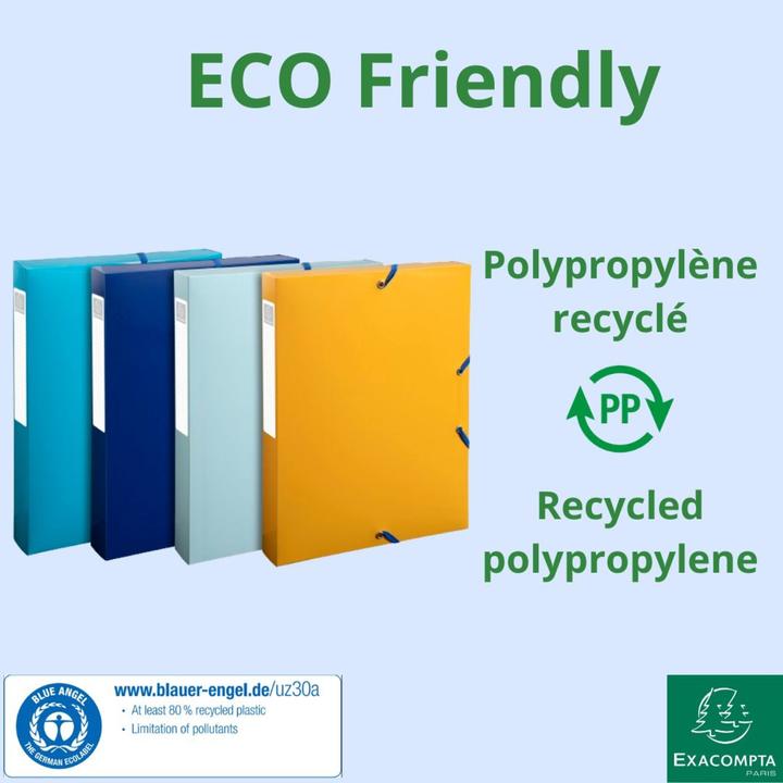 Actual product image Exacompta Archivbox BeeBlue (A4)
