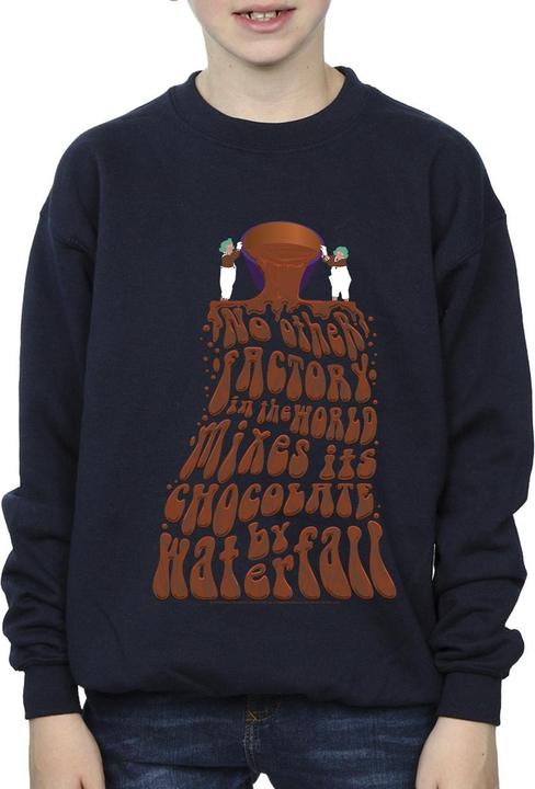 Produktbild Willy Wonka & the Chocolate Factory Chocolate Waterfall Sweatshirt Jungen (152, 158)