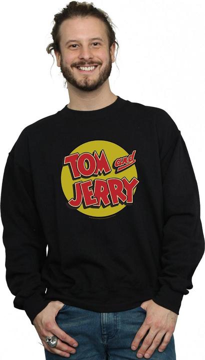 Actual product image Tom & Jerry Mens Circle Logo Sweatshirt (S)