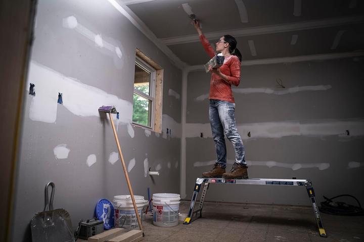 Productafbeelding Verstellbare Pro Arbeitsbühne Work & Access (Platform ladder)