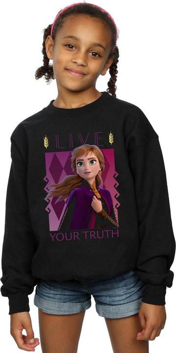 Immagine prodotto Disney Frozen 2 Anna Live Your Truth Felpa Ragazze (140, 146)