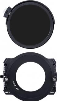 Produktbild H&Y Filterhalter der K-Serie mit ND64-Graufilter und polarisierendem CPL HD MRC-Einbau – 95 mm (95 mm, ND- / Graufilter, 95 mm)