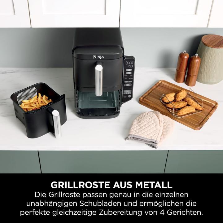 Actual product image Ninja Double stack hot air fryer, 7.6 litres