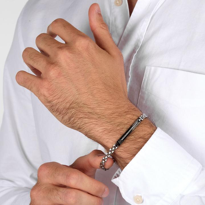 Actual product image Maserati Armband (18 cm, Stainless steel)