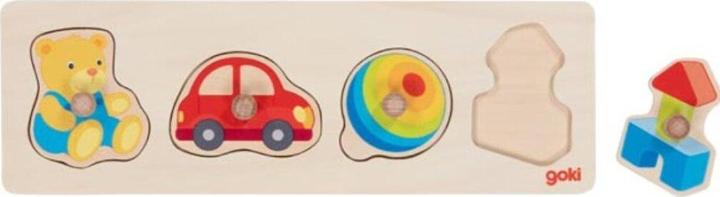 Immagine prodotto Goki Puzzle da incollare 'Il mio giocattolo (4 pezzi)