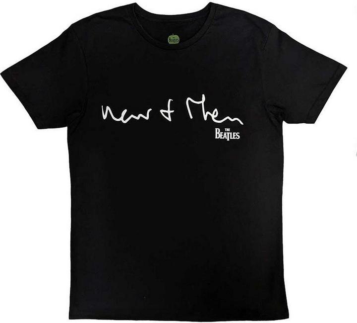 The Beatles Adult Now & Then Back Print TShirt