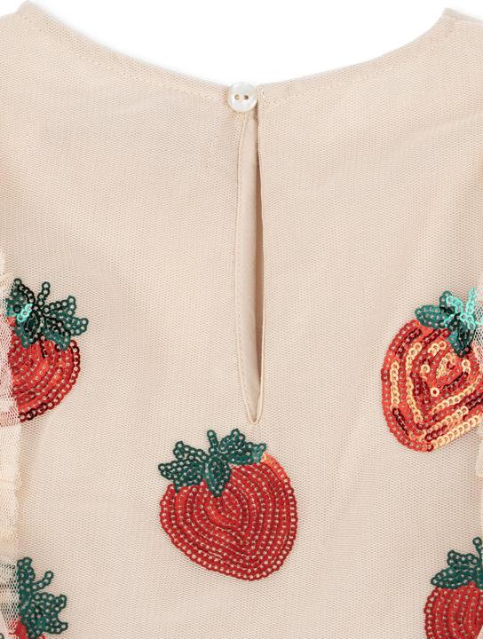 Produktbild Konges Slojd Yvonne Fairy Kleid Strawberry (122)