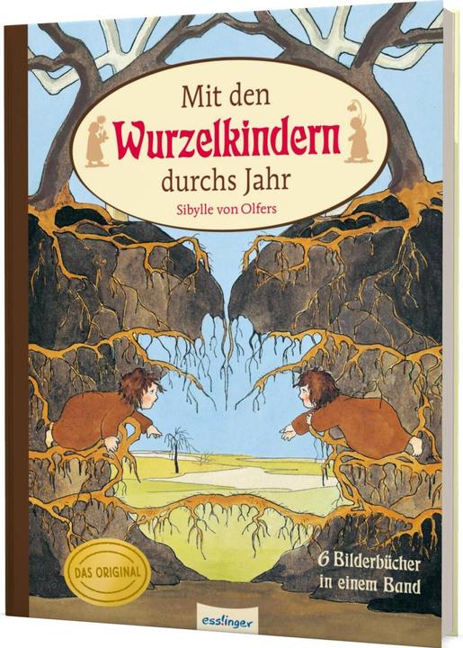 Actual product image Mit den Wurzelkindern durchs Jahr (German, Sibyl of Olfers, 2022)