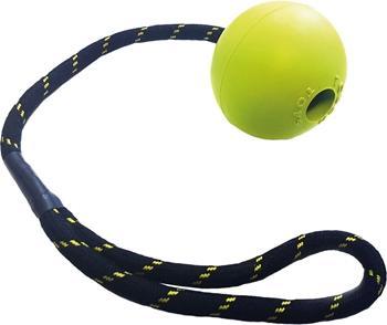 Immagine prodotto Happy Pet Giocattoli Tough Toys Galleggiante in gomma Bal Touw Assorti (Palla giocattolo per cani)
