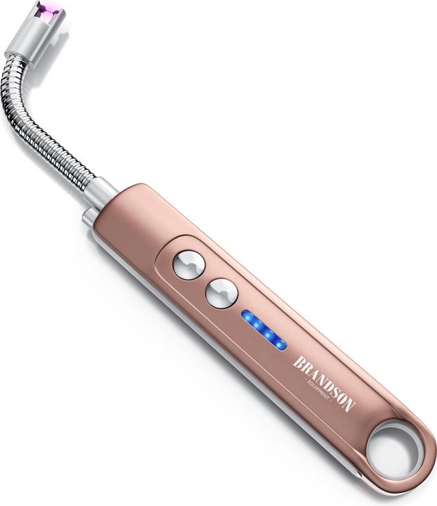 Immagine prodotto Brandson Accendino elettrico a bastoncino, accendino ad arco, accendino a candela, ricaricabile via USB, per