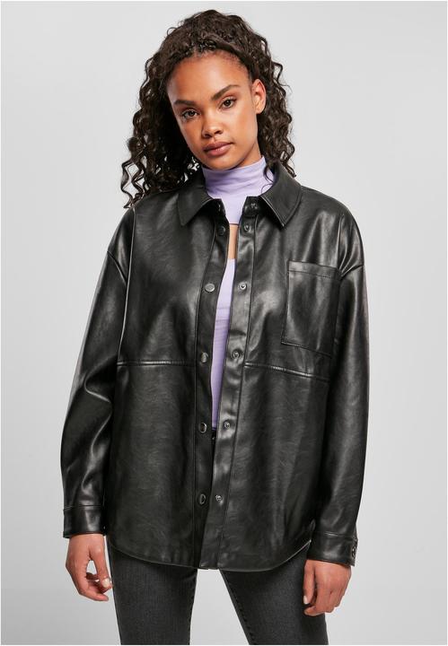 Immagine prodotto Urban Classics Maglietta da donna in finta pelle (4XL)