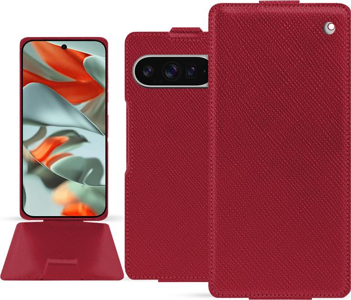Actual product image Noreve Vertical leather shell (Google Pixel 9 Pro XL)