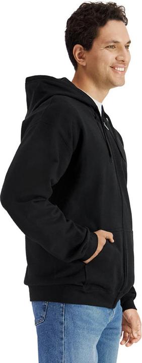 Actual product image Gildan Mens Softstyle Fleece Midweight Full Zip Hoodie (3XL)