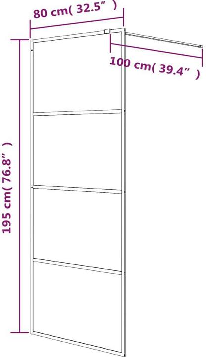 Image du produit VidaXL Jennee (100 cm, 80 cm, 195 cm)