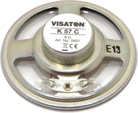 Actual product image Visaton Full range loudspeaker K 57 C, 8 Ohm