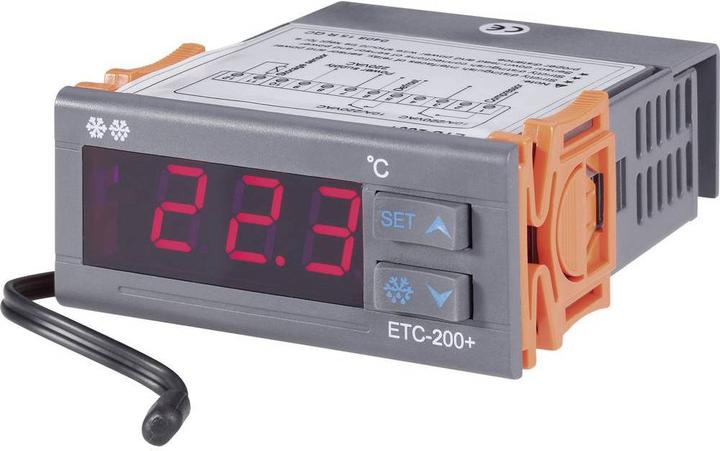 Immagine prodotto Voltcraft Regolatore di temperatura ETC-200+ NTC (Attuatore di riscaldamento)