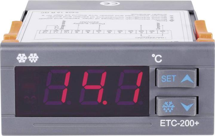 Immagine prodotto Voltcraft Regolatore di temperatura ETC-200+ NTC (Attuatore di riscaldamento)